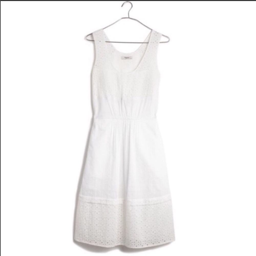 Madewell Eyelet Lovesong Dress - Picture 3 of 7